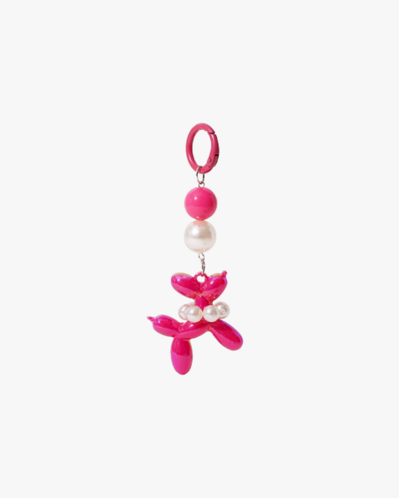 Balloon Dog Bag Charm