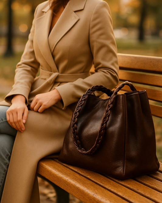 Mocha Maison Belline Tote Bag