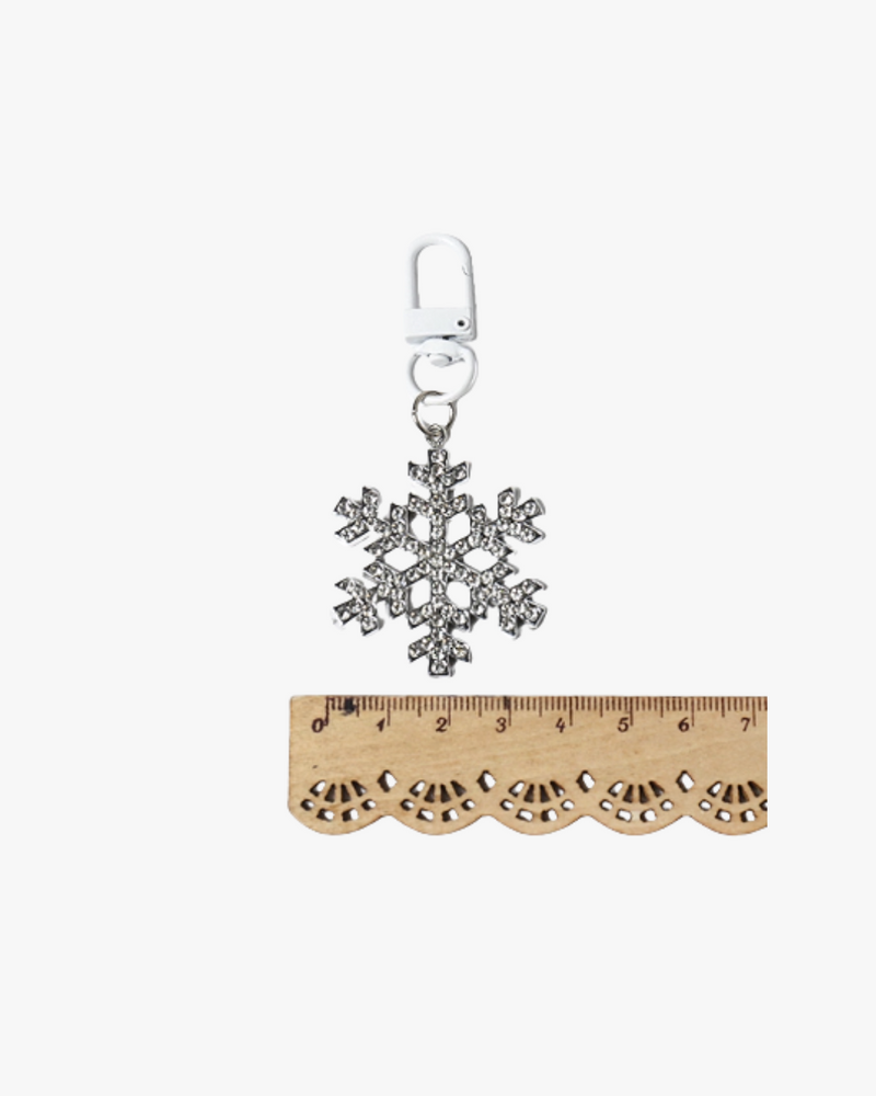 Snowflake Bag Charm