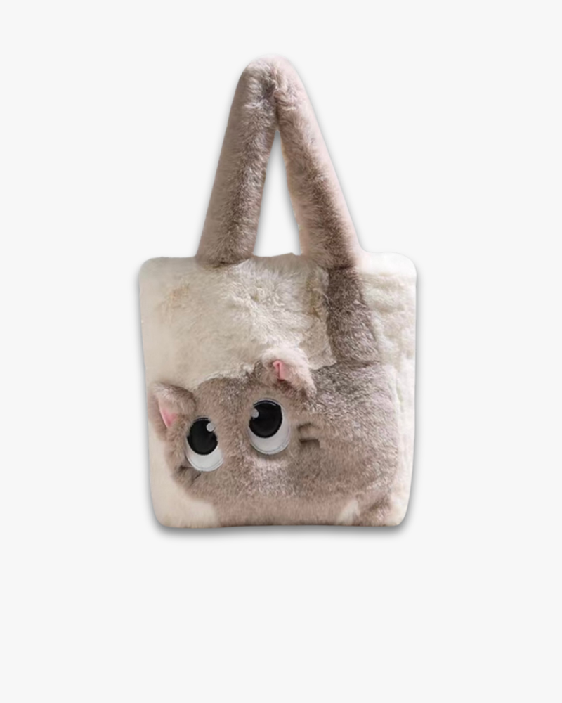 Fluffy Cat Tote Bag